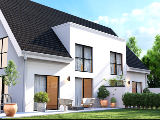 Schicke Moderne 4 Zi. NEUBAU - DHH. 1A Preisleistung. Fast schlüsselfertig. Baubeginn im Frühjahr.