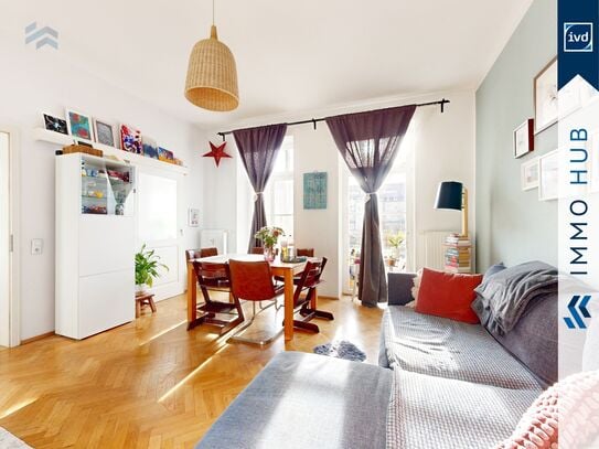 ++ 3,5 Zimmer mit Südbalkon im Waldstraßenviertel ++