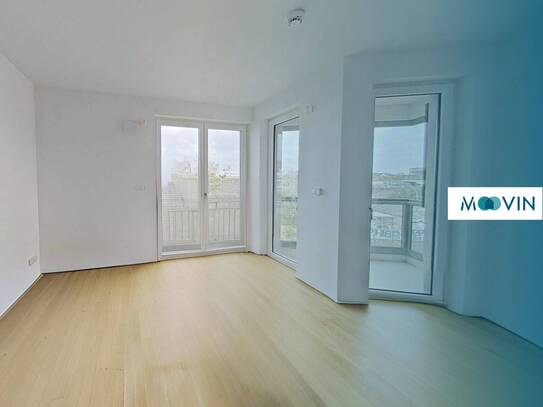 Exklusive 2-Zimmer-Wohnung mit BALKON, EBK und vielen Extras im Stadtquartier 'SÜDKREUZ'