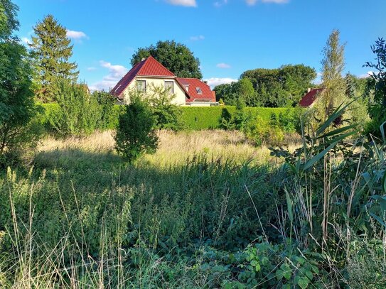 erschlossenes Baugrundstück in Canzow, bei Woldegk auch Mühlenstadt genannt