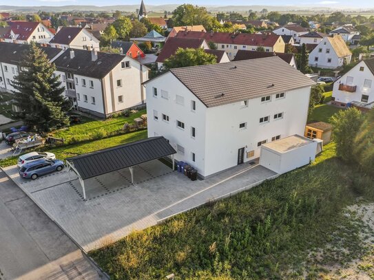 Erstbezug 4-Zimmer Wohnung mit gehobenem Standard - 5 Minuten nach Nördlingen