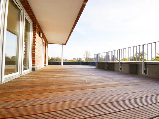 Exklusive Penthouse-Neubau-Wohnung mit großer Dachterrasse in Barßel, Wohnung 10