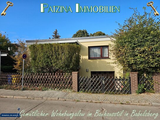 Gemütlicher Wohnbungalow im Bauhaus-Stil mit Keller in Babelsberg