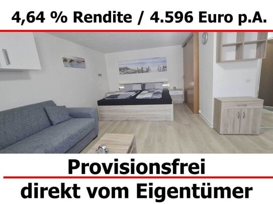 4,64 % Rendite - Möbliertes Apartment - Albstadt-Tailfingen