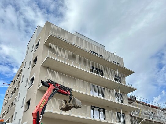 Erstbezug! 2-Zi Neubauwohnung mit Balkon ~ Stadtnah ~ TG-Stellplatz ~ Aufzug uvm.