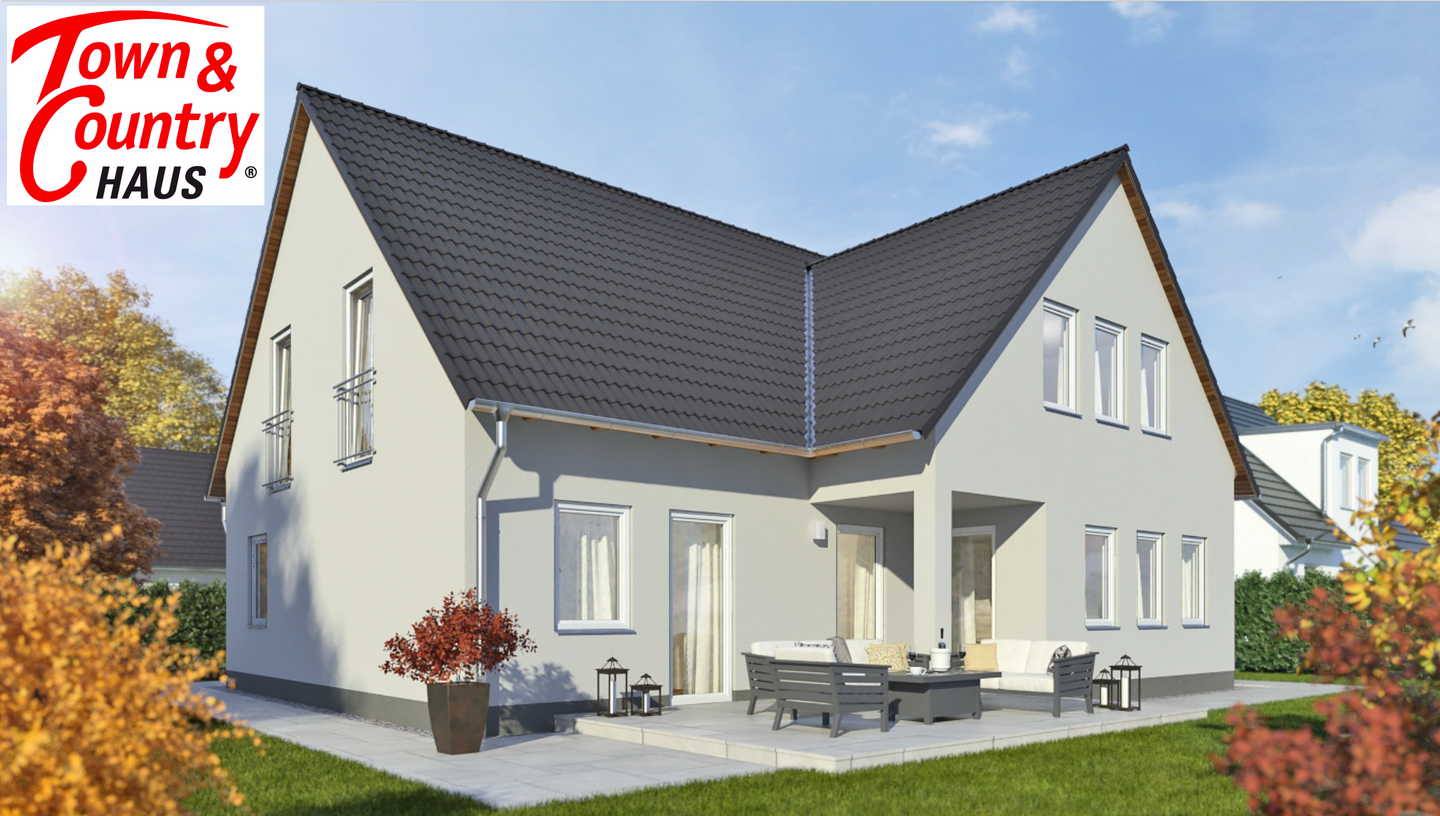 Town & Country Zweifamilienhaus Domizil 192 (ca. 214,97 m² NRF) auf Baugrundstück in Bayreuth