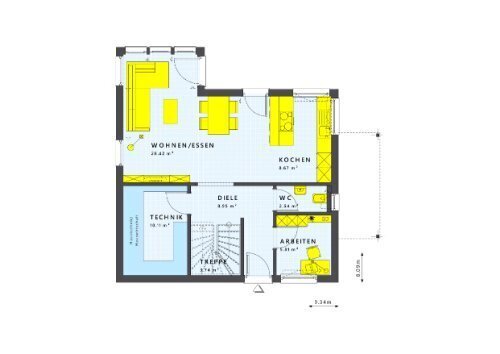 Einfamilienhaus/Homeoffice inkl. Grundstück Südhanglage