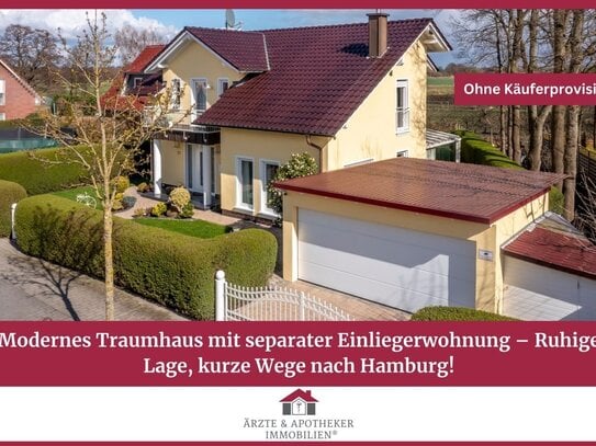 Modernes Traumhaus mit separater Einliegerwohnung - Ruhige Lage, kurze Wege nach Hamburg!