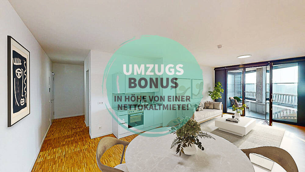 SPRING TOWER: Exklusives 3-Zimmer-Penthouse mit zwei Loggien und Luxus-Feeling - Foto 1