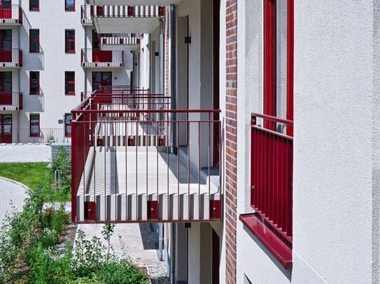 Neubau! Schicke 4-Raumwohnung mit zwei Balkonen!