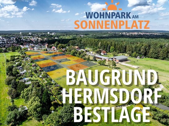 Exklusiver Baugrund in Hermsdorfs Bestlage: am Stadtrand, am Waldrand, am Sonnenplatz