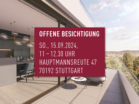 OFFENE BESICHTIGUNG 15.09. VON 11-12:30 UHR - Exklusiver Wohn(t)raum mit besten Aussichten