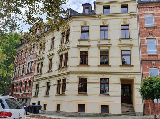 Erstbezug!!!!!3-Raum Erdgeschoss Wohnung (Hochparterre) mit Einbauküche in ruhiger Lage