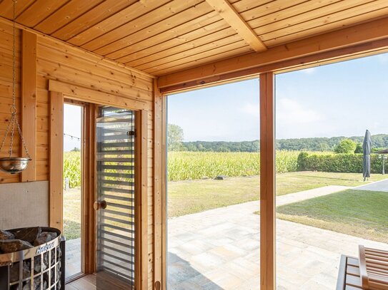 Ihr Traumhaus mit unverbaubarem Blick und Sauna