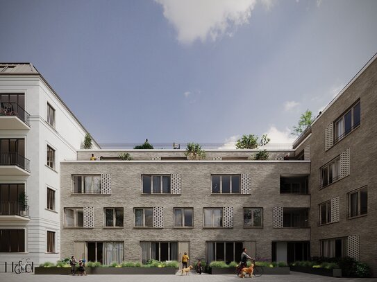 Außergewöhnliches Townhouse mit großzügigen Freiflächen und Dachgärten sowie direktem Zugang zur Tiefgarage