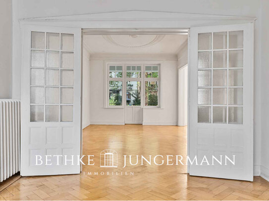 Jugendstil par excellence - Wohnen mit Garten und Bootsanleger!