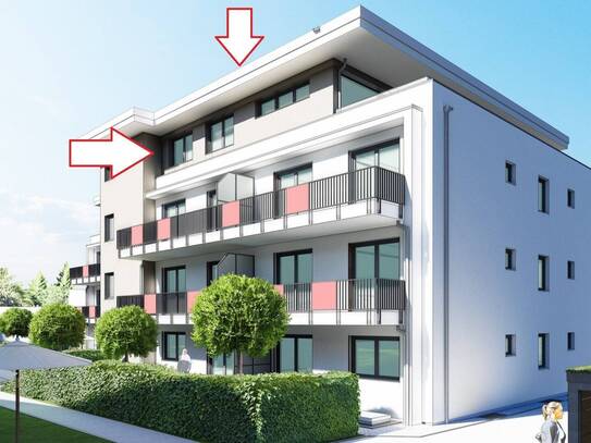 Exklusive 4-Zimmer-Penthousewohnung im Herzen von Ruhstorf zu vermieten