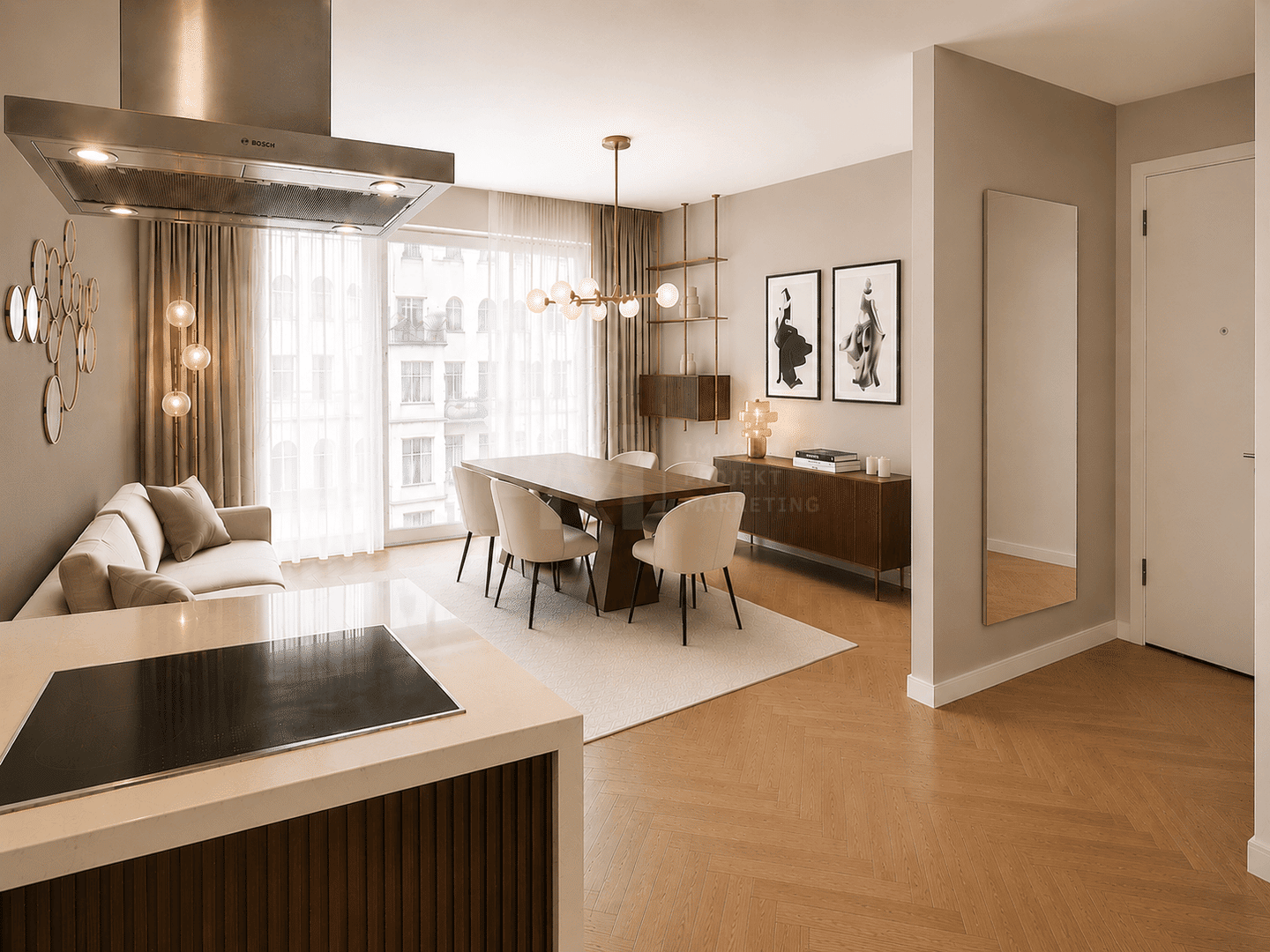 Erstbezug - Optimaler 2 Zimmer Neubau Grundriss - Photo 1