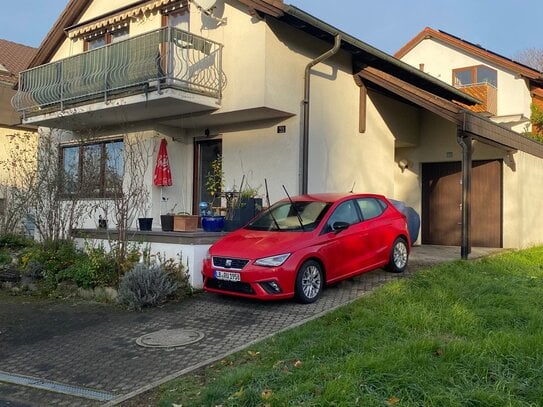 Freistehendes Einfamilienhaus mit Garten, Terrasse und Garage in Marbach am Neckar