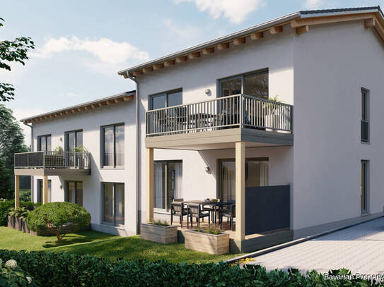 Moderne 3-Zimmer-Wohnung mit Terrasse, eigenem Eingang und Gartenanteil