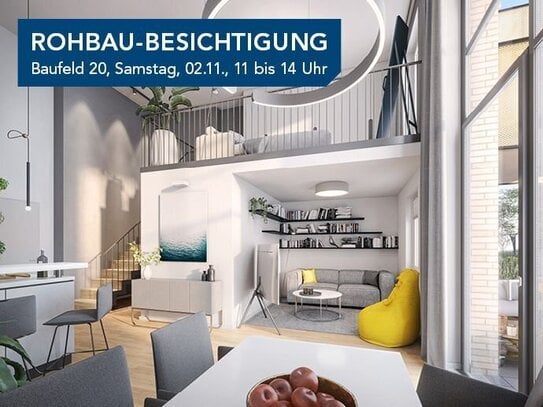 Rohbau-Besichtigung am 02.11.24. Einziehen und wohlfühlen! Ideale 1-Zimmer-Eigentumswohnung in Kappeln | WE 301