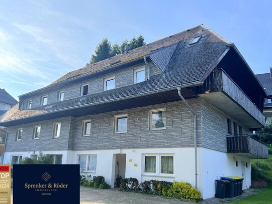 Bezugsfreie 2-Zimmer-Wohnung mit Balkon und Stellplatz