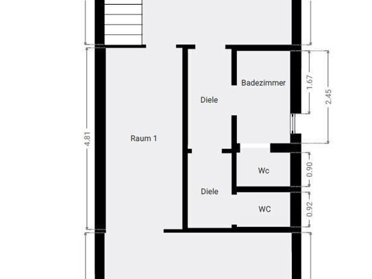 Reihenendhaus zum Selbstausbau in Delitzsch