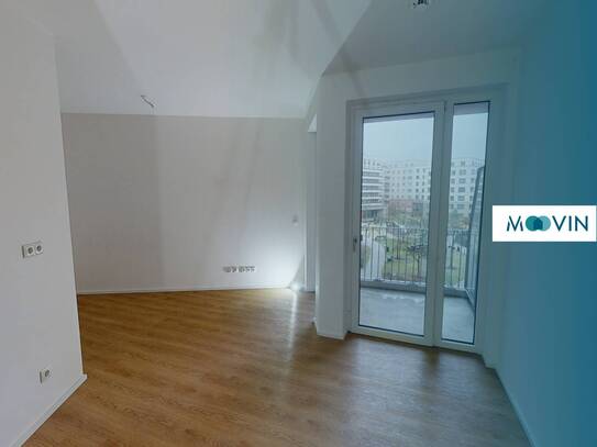 ++ Nur mit WBS ++ EXKLUSIVER WOHNRAUM - Helle 1-Zimmer-Wohnung mit durchdachtem Schnitt, Balkon und Walk-In Dusche