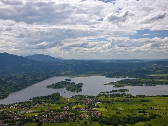 Wohnung mit See- und Gebirgsblick in zentraler Lage von Murnau a. Staffelsee