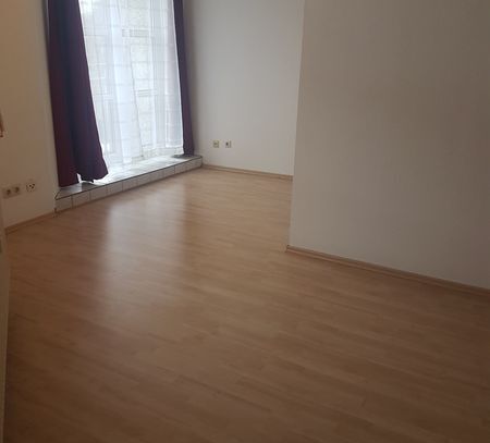 Helles, teilmöbliertes Apartment mit Balkon (24 qm) in Uni- und Stadtzentrum-Nähe mit eigener Küche und Badezimmer.