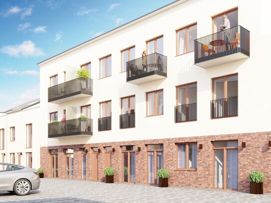 "Wohnquartier Lämmerhof" - KfW förderfähige 3-Zimmerwohnung mit Balkon