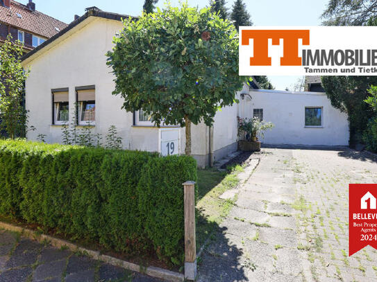 TT bietet an: Charmanter Bungalow mit Potenzial im Inselviertel von Wilhelmshaven!