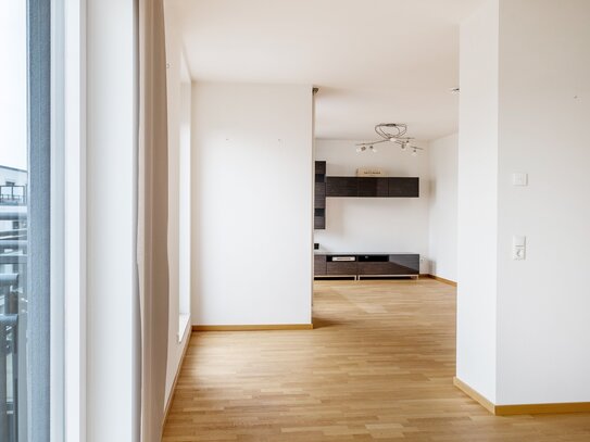 Penthouse-Feeling im geräumigen City Apartment mit drei Balkonen