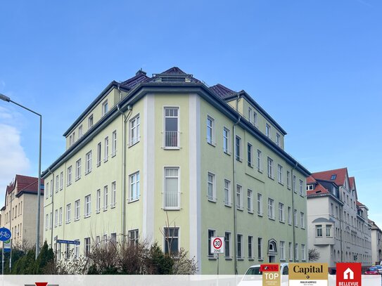 Geräumige 3-Raum-Wohnung mit Balkon, Fußbodenheizung, Stellplatz