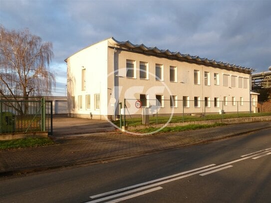 Bebautes UND bebaubares Gewerbegrundstück (GI) ca. 2.285 m² im Chemiepark Bitterfeld-Wolfen