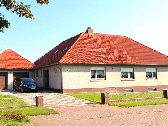 Ein großzügiger Bungalow in sehr guter Wohnlage von Berumbur (Hage).