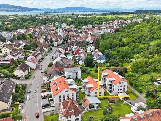 Freiwerdende, moderne 3,5-Zi.-Wohnung mit Terrasse im energieeffizientem Gebäude in KN-Wollmatingen