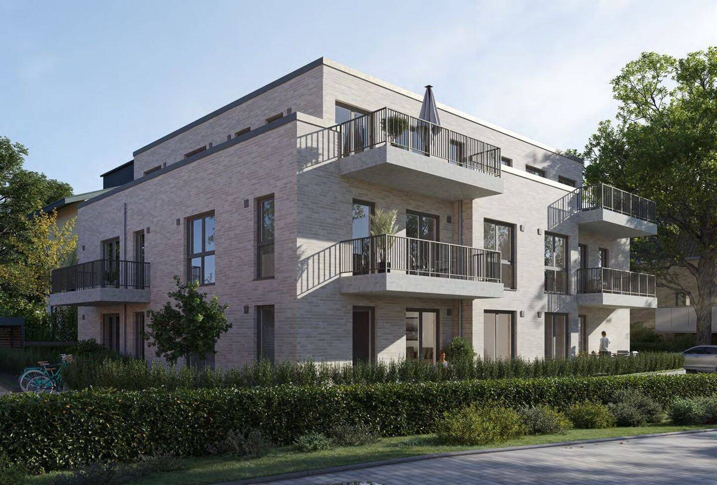 Helle 2-Zimmer-Wohnung mit sonnigem Balkon & Stellplatz