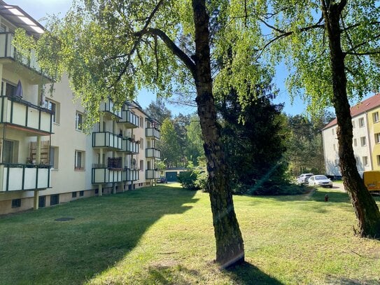 Wunderschöne 3-Zimmerwohnung mit eigenem Garten unterhalb des Balkons, im idyllischen Berliner Umland