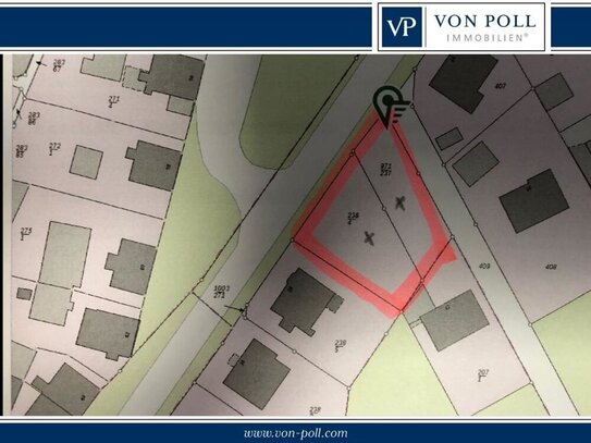 Baugenehmigung vorliegend! 857 m² großes Baugrundstück "Am Schlagbaum"