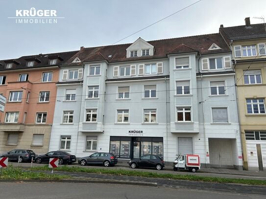 KA-Durlach / sanierte 5-Zi-Whg mit Balkon, KFZ-Stellplatz und Turmbergblick direkt am Hengstplatz / ab sofort frei