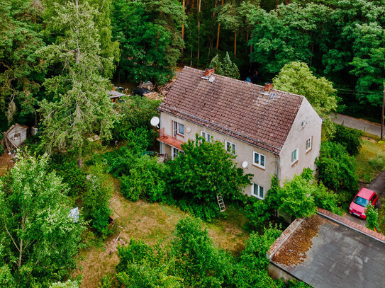 Auch als Kapitalanlage! Zweifamilienhaus mit großem Grundstück in Bad Freienwalde OT Hohensaaten