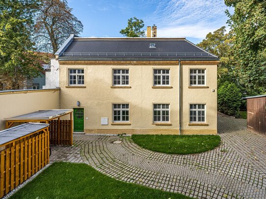 Veredelter Rohling mit Fußbodenheizung, Gartenanteil & Garagenstellplatz