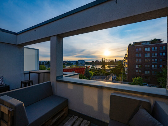 MODERNES TOWNHOUSE MIT EINMALIGEM SEEBLICK AUF DIE RUMMELSBURGER BUCHT