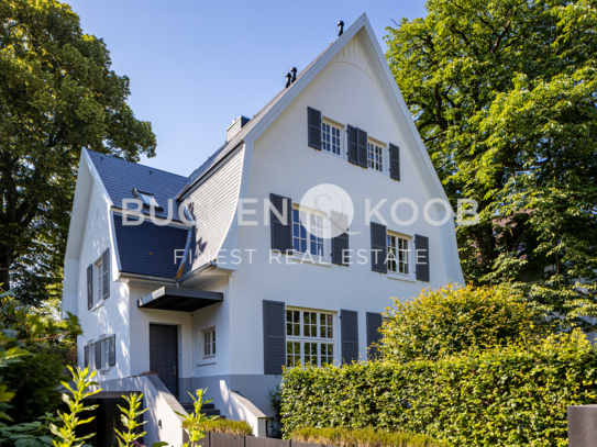 ,,Ready to move in": Traumhaftes Einfamilienhaus in HH-Groß Flottbek