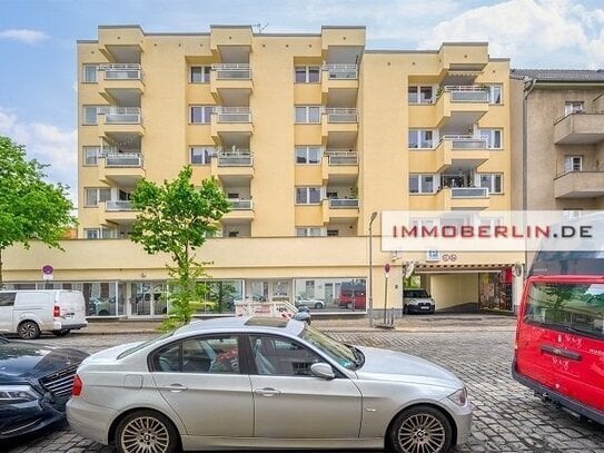 IMMOBERLIN.DE - Erfreuliche Wohnung mit Loggia in beliebter Kiezlage