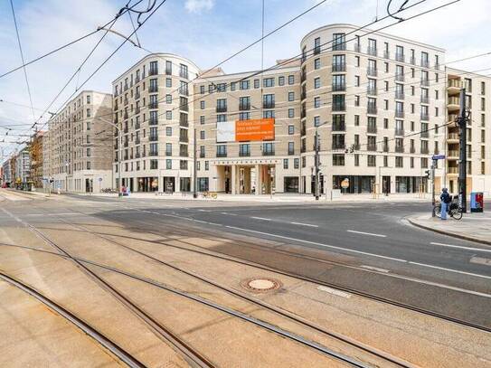 TOP LAGE!!! Großzügige Etagenwohnung im "Schützengarten": 4 Zimmer, Balkon, EBK, 2 Bäder, Keller