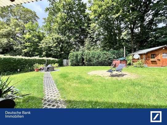 Wohnen wie im Haus - Ruhig gelegene Wohnung mit großem Garten