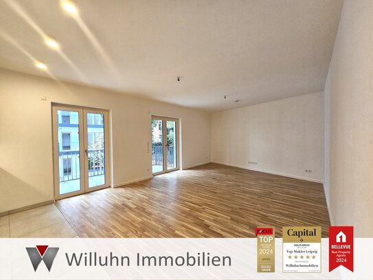 *Neubau* Erdgeschosswohnung mit großer Terrasse I Einbauküche I Fußbodenheizung