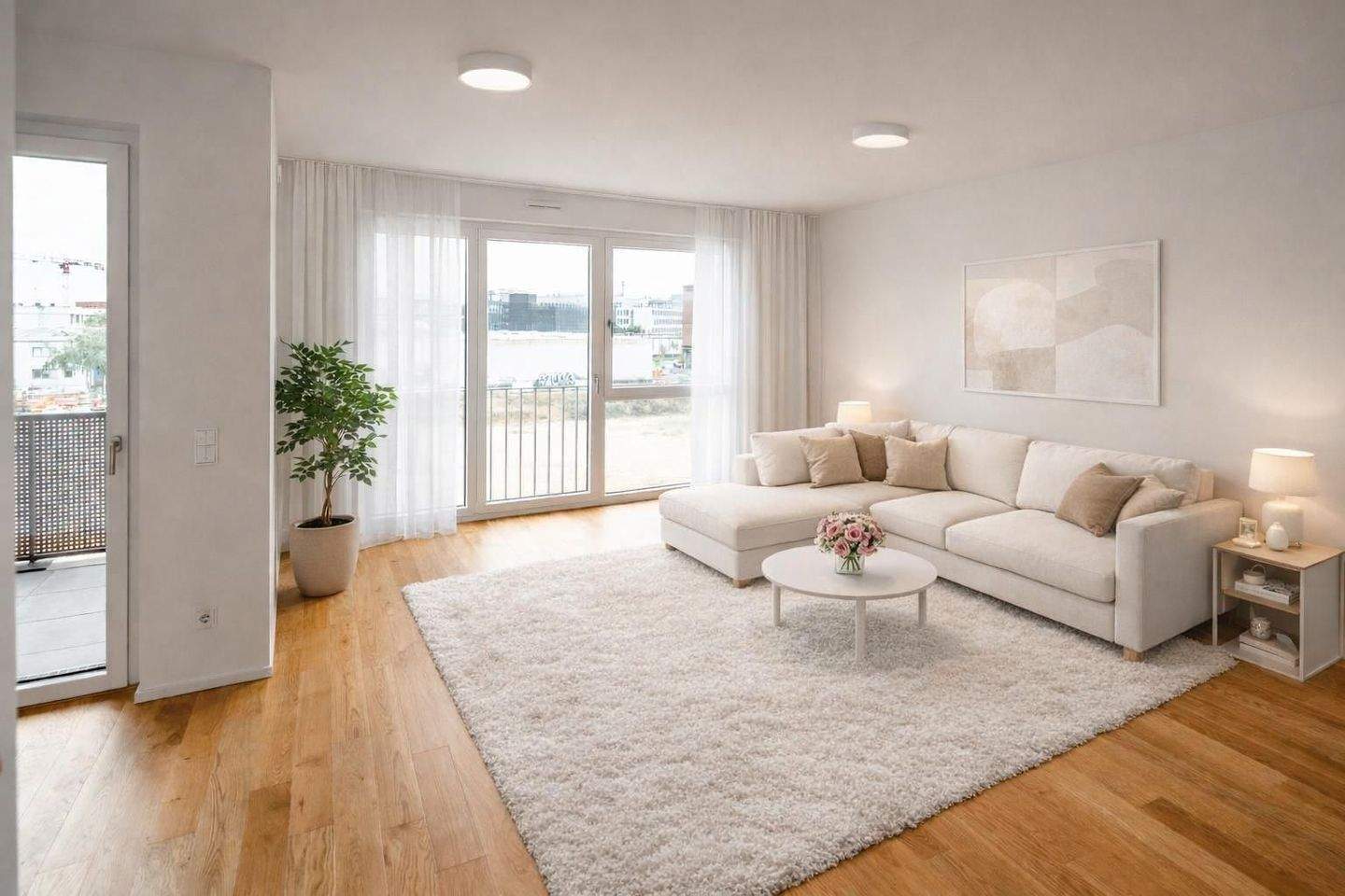 Modernes Wohnen im Penthouse - 3 Zimmer mit Tageslichtbad und Loggia